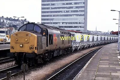 £1.80 • Buy 6x4 Colour Railway Photograph Class 37 37673 At Plymouth 05.07.91