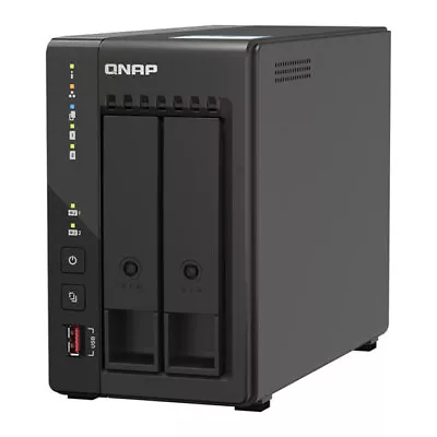 2 Bay QNAP TS-253E-8G NAS Enclosure 8GB RAM Celeron J6412 Quad Core 2x SATA I • £585