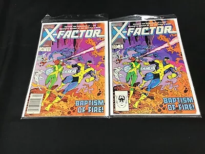 2pc X-factor #1 Lot (8.0) Newsstand And Direct!! 1985 • $9.99