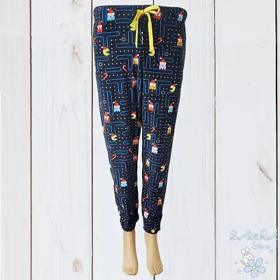 Nwt Pac-man Bandai Authentic Women's Fleece Jogger Sweatpants Pants S M L 2xl • $24.99