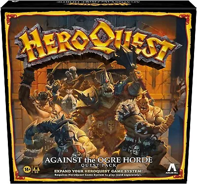 HeroQuest Against The Ogre Horde Quest Pack - READY TO SHIP Expansion New Sealed • $74