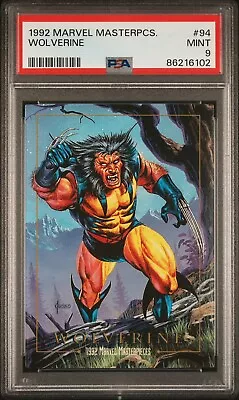 1992 Marvel Masterpieces - #94 Wolverine - PSA 9 MINT • $29