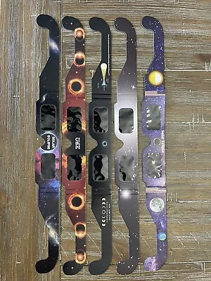 Solar Eclipse Glasses 4 Pairs Safe Eclipse Viewing • $6