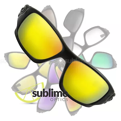 POLARIZED Metallic Yellow Replacement Lenses For Oakley Ten (X) OO9128 • £16.22