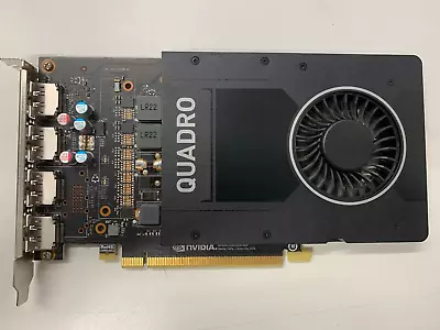 Nvidia Quadro P2000 Graphics Card 5GB GDDR5 1024 CUDA Cores Pascal GPU 4x DP 1.4 • $169.99