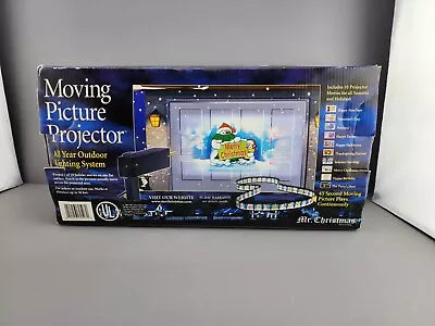 Mr Christmas Moving Picture Projector Holiday House Outdoor Lighting System 2001 • $34.99