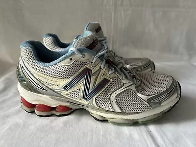 New Balance Women’s  Running Shoes White/Blue Size US10 UK8 ‘D’ W1260TW • $40