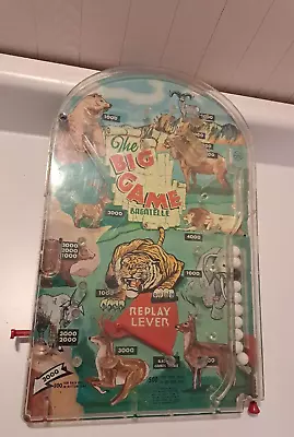 Vintage  Marx Toy   The Big Game  Bagatelle  Pinball  Game • $28.69