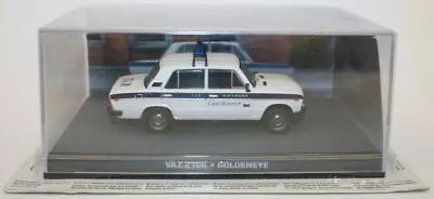 Fabbri 1/43 Scale 007 Bond Model - VAZ-2106 Russian Police Car - Goldeneye • £24.99