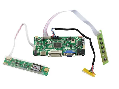 $29.99 • Buy HDMI DVI VGA Audio LCD LVDS Controller Board DIY Kit For Laptop LCD LED Screen