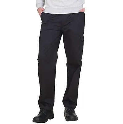 Mens Combat Cargo Work Trousers Military Casual Workwear Army Multi 6 Pockets • $13.83