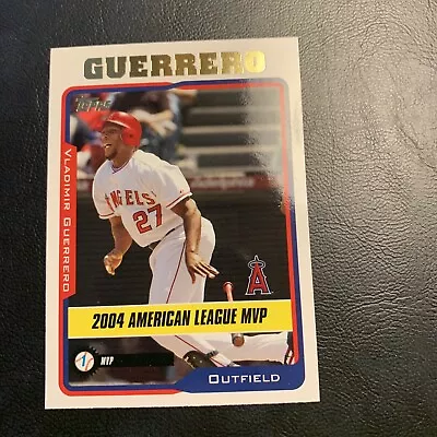 #715 Vladimir Guerrero California Angels 2004 MVP￼  2005 Topps￼￼￼ Cb36 • $1.29