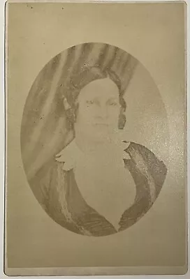 Cabinet Card Montevideo Sepia Photograph Cardboard Picture Faded • $19.15