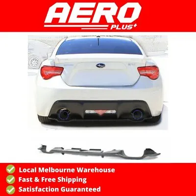 Rear Bumper Diffuser Spoiler Lip For Toyota 86 Subaru BRZ (12-16) Matte Black • $155