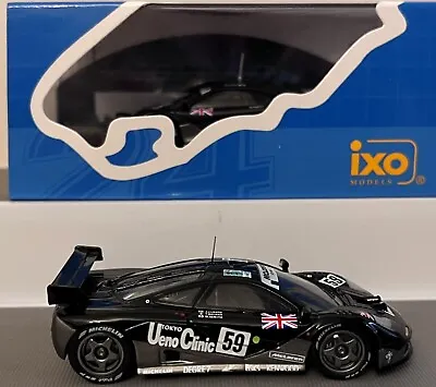 McLaren F1 GTR #59 Winner 24h LeMans 1995 Dalmas Sekiya Lehto 1:43 Ixo • $79