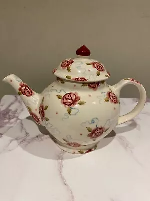 £32 • Buy Emma Bridgewater Scattered Rose 2 Mug Teapot (2nd Quality) 