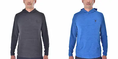 Spyder Men’s Performance Hoodie Sizes: S - 3XL Blue Gray Colors NEW • $20