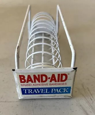RARE VINTAGE  Band-Aid Bandages Drug Store Display POU POS Metal Wire Rack • $20