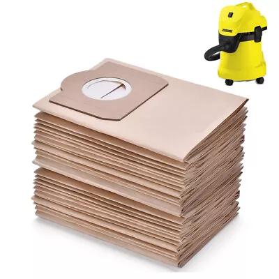 12 X Wet & Dry Vacuum Paper Bags For Karcher 6.959-535.0 WD3.300M Plus WD3.330M • $27.99