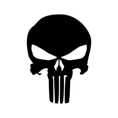 Punisher Skull Vinyl Decal / Sticker Car Truck Window Laptop • $6.50