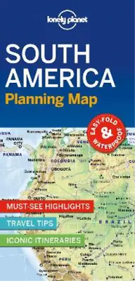 Lonely Planet South America Planning Map (Map) Map • £5.83