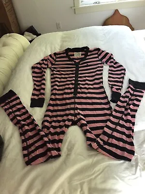 Women’s Jack Wills One Piece Pajamas Size 2 Pink & Blue • £12.53