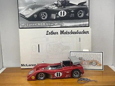 1/18 GMP 1970 McLaren M8B Low Wing Motschenbacher Can AM  # 12024 Read Me • $0.99