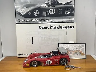 1/18 GMP 1970 McLaren M8B Low Wing Motschenbacher Can AM  # 12026 • $5.50