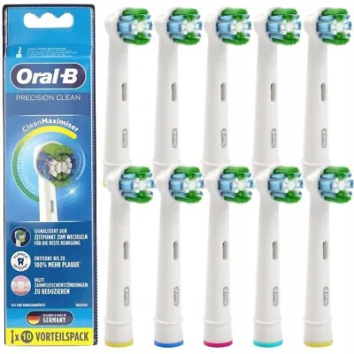 10X Genuine Oral B Replacement Braun Electric Toothbrush Heads Brush Head Refill • $34.99