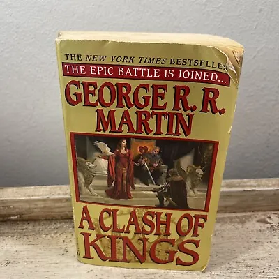 George R R Martin Game Of Thrones: A Clash Of Kings First Edition (1999) • $14.99