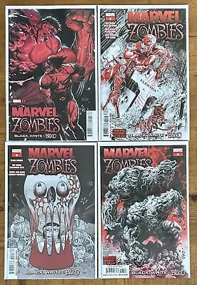 Marvel Zombies Black White & Blood #1234 Complete Set Lot • $19.99