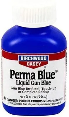 $11.61 • Buy Birchwood Casey PERMA BLUE LIQUID Gun Bluing Touch-Up 3oz Bottle BC-13125