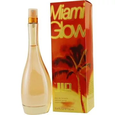 Miami Glow By Jennifer Lopez Women Perfume Edt Spray 3.4 Oz New In Box • $39.95