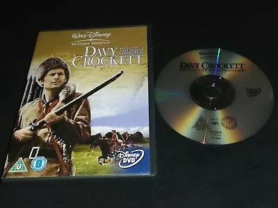 Davy Crockett King Of The Wild Frontier Dvd Walt Disney Fess Parker Buddy Ebsen • £2