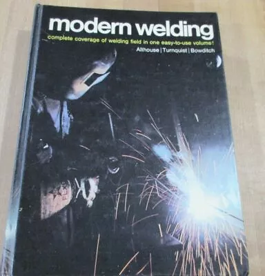 1970 Modern Welding Althouse Turnquist Bowditch Hardcover (b)  • $4.25