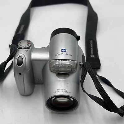 Konica Minolta Dimage Z10 3.2mp Silver Digital Camera - Tested  *read* • $14.99