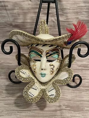 La Maschera Del Galeone MASK Handmade In Venice-includes Tag • $14