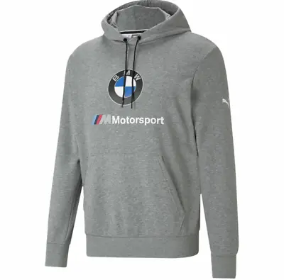 $59.95 • Buy PUMA BMW Motorsport Pullover Grey Hoodie Size Large (New RRP $100)