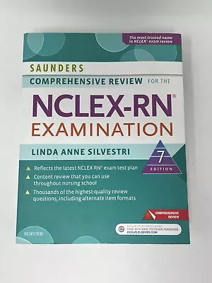 $28.99 • Buy Saunders Comprehensive Review For The Nclex-Rn Examination - 7th Edition 