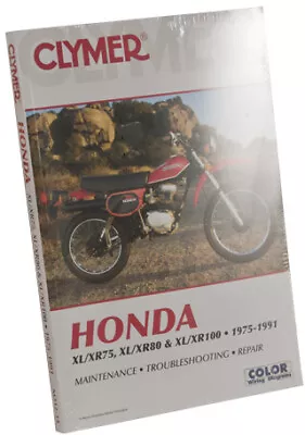 Clymer Repair Manuals HONDA XL100 1975-1978XL100S 1979-1985XL75 CM31214 M312 • $41.48