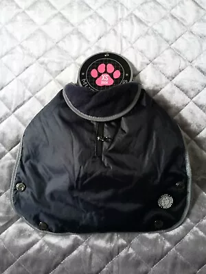 Ancol Stormguard Dog Coat Navy Muddy Paws Waterproof Fleece Size XS • £9.99