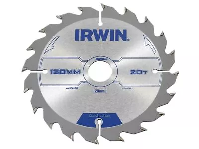 £26.05 • Buy IRWIN - Circular Saw Blade 130 X 20mm X 20T ATB