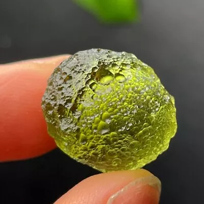 12CT Moldavite Genuine Raw Moldavite Crystal From Czech Republic PICcertificate • $1.25