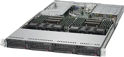 1U Supermicro Pro Server X10DRU-i+ 2x Xeon E5-2620 V3 32GB DDR4 RAM 4x 10GE RAIL • $190