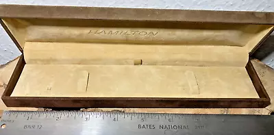Vintage Hamilton Watch Presentation Box With Leaflets • $19.99