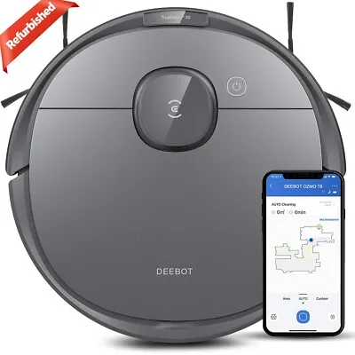 Refurbished Ecovacs DEEBOT OZMO T8 Robotic Vacuum Cleaner 2-1 Mop & Vacuum Robot • $149.99