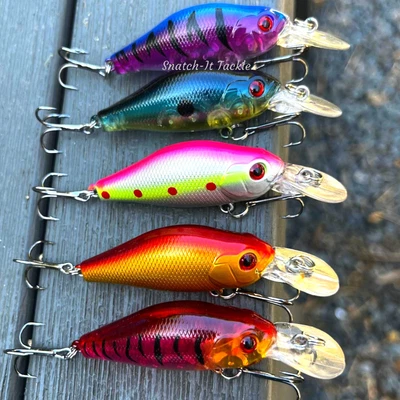 $10.99 • Buy 5 Fishing Lures Redfin & Bream Flathead, Bass, Perch, Trout ,Cod Tackle Lure