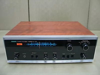 Pioneer SX-440 Vintage Stereo Receiver (Circa 1969) Pro Serviced/ New Capacitor • $299.99