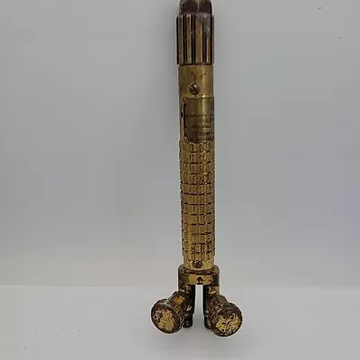 Vintage AIRCO Welding / Cutting Torch Style 700  Brass Corncob Pattern   8  Long • $21.99