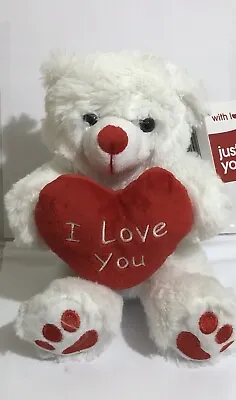 Teddy Bear With Heart Valentine's Day - I Love You - Gift Idea • £10.50